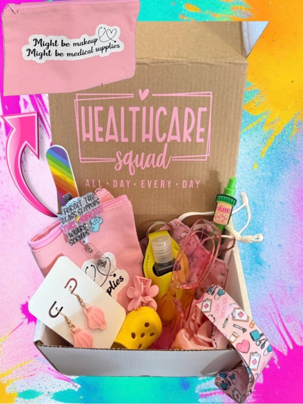 Mini Healthcare Worker Gift Box | Birthday | Holiday | Just Because | Thank You
